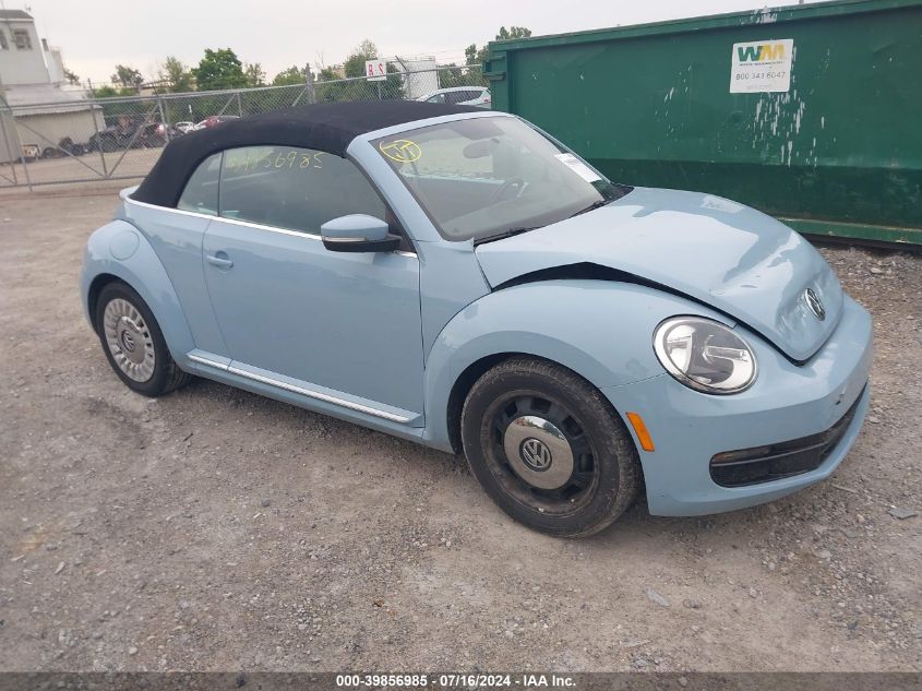 2013 VOLKSWAGEN BEETLE 2.5L