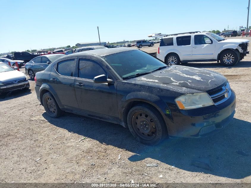 2013 DODGE AVENGER SE