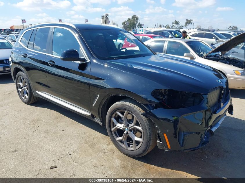 2022 BMW X3 SDRIVE30I