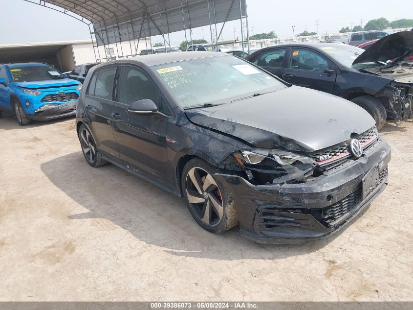 2018 VOLKSWAGEN GOLF GTI 2.0T AUTOBAHN/2.0T S/2.0T SE