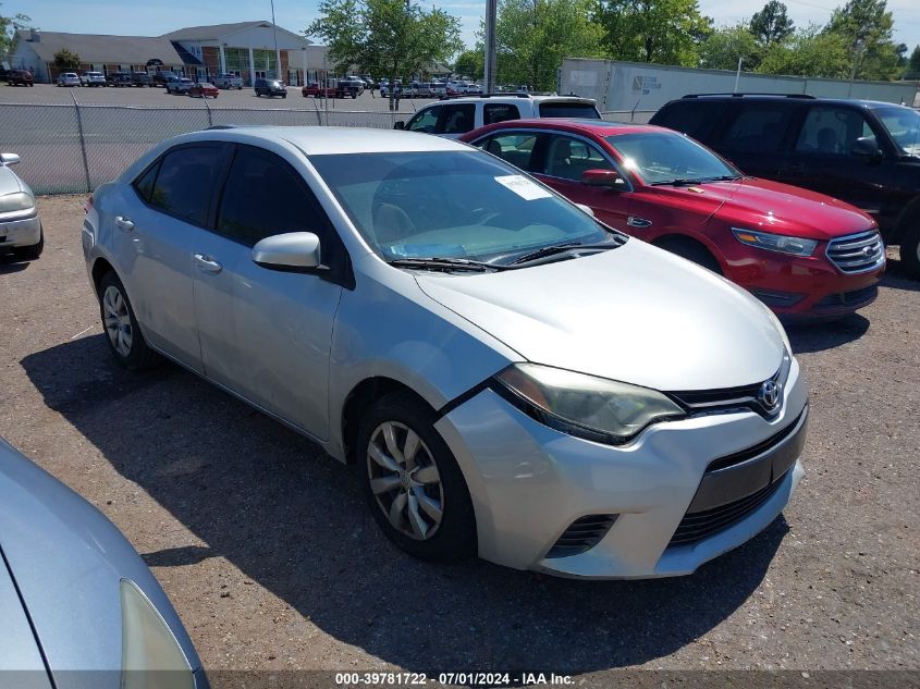 2016 TOYOTA COROLLA LE