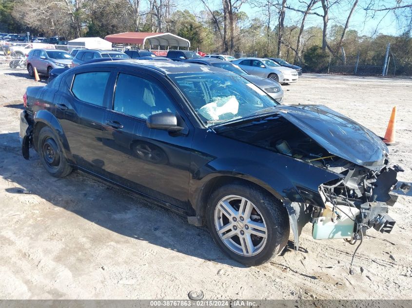 2013 DODGE AVENGER SXT