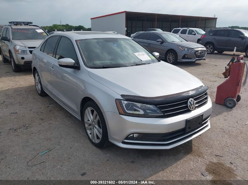 2015 VOLKSWAGEN JETTA 2.0L TDI SEL