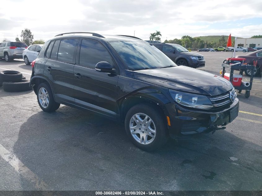 2016 VOLKSWAGEN TIGUAN S