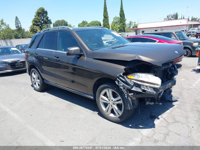 2014 MERCEDES-BENZ ML 350 4MATIC