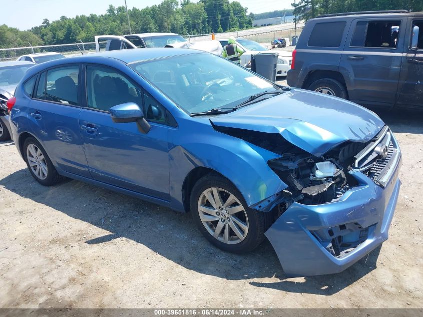 2015 SUBARU IMPREZA 2.0I PREMIUM