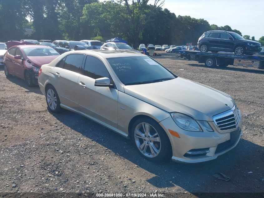 2012 MERCEDES-BENZ E 350