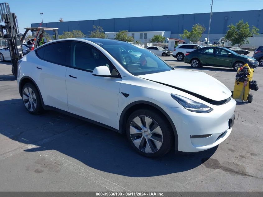 2022 TESLA MODEL Y LONG RANGE DUAL MOTOR ALL-WHEEL DRIVE