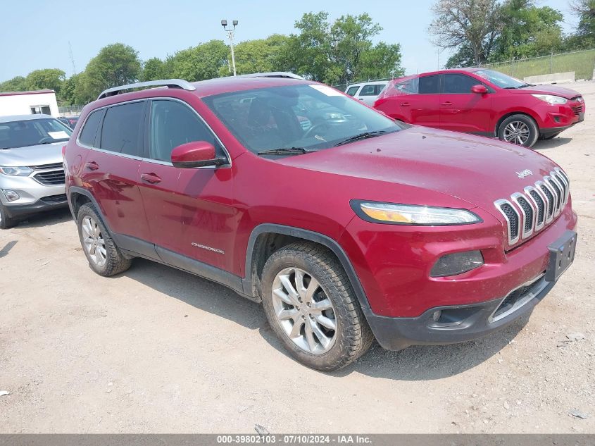 2017 JEEP CHEROKEE LIMITED 4X4