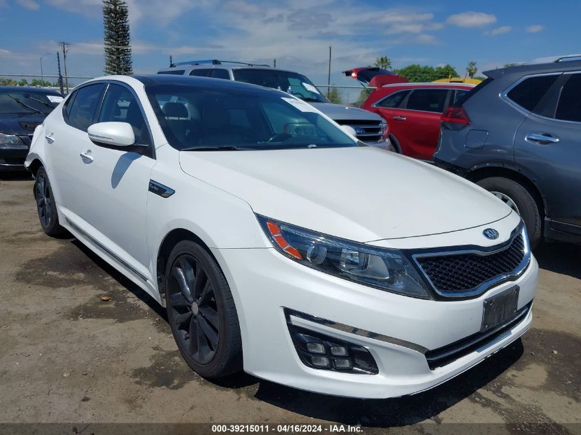 2014 KIA OPTIMA SXL TURBO