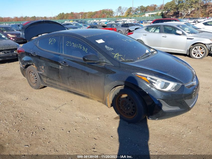 2016 HYUNDAI ELANTRA SE