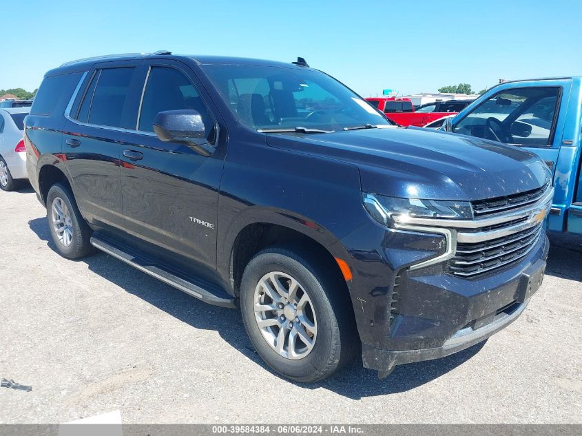 2021 CHEVROLET TAHOE 2WD LT