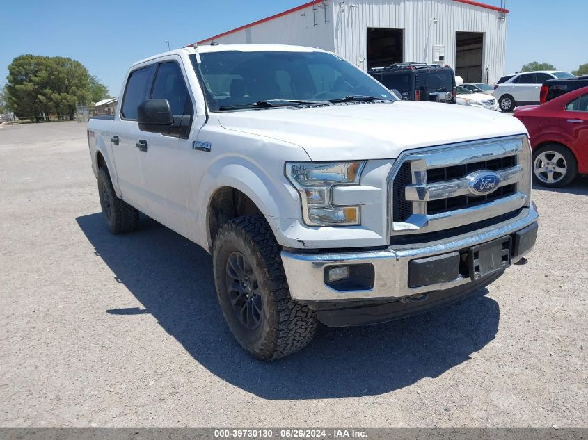 2016 FORD F-150 SUPERCREW