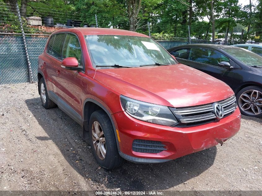 2012 VOLKSWAGEN TIGUAN S/SE/SEL