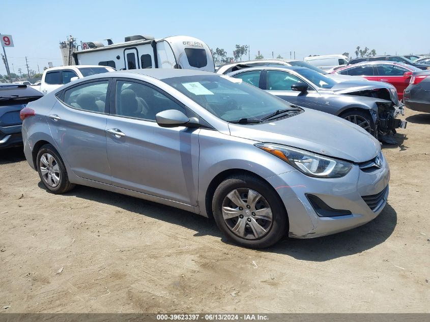 2016 HYUNDAI ELANTRA SE