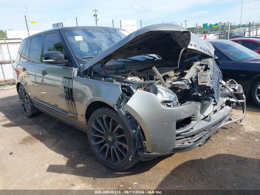 2017 LAND ROVER RANGE ROVER HSE