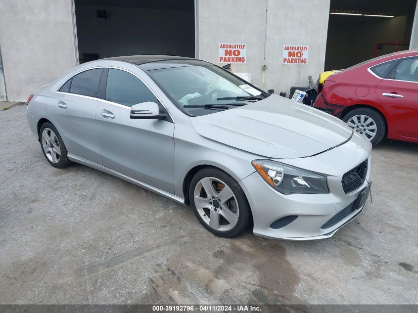 2018 MERCEDES-BENZ CLA 250