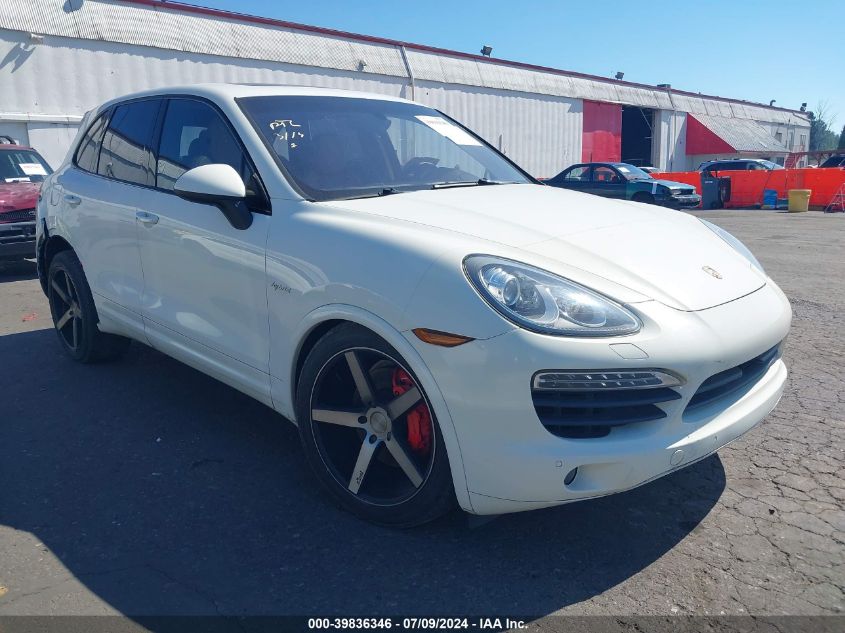 2012 PORSCHE CAYENNE HYBRID S