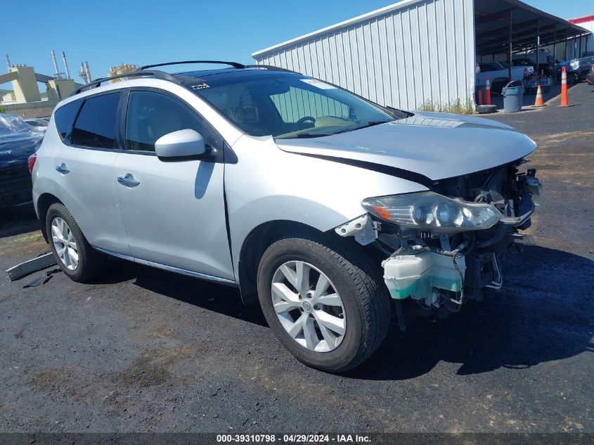 2012 NISSAN MURANO SL