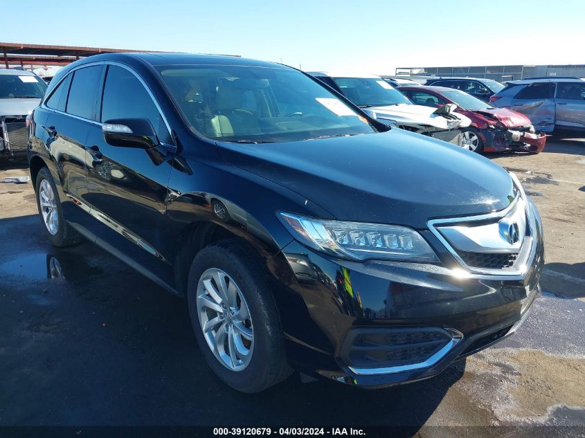 2017 ACURA RDX TECHNOLOGY   ACURAWATCH PLUS PACKAGES/W/TECHNOLOGY PACKAGE