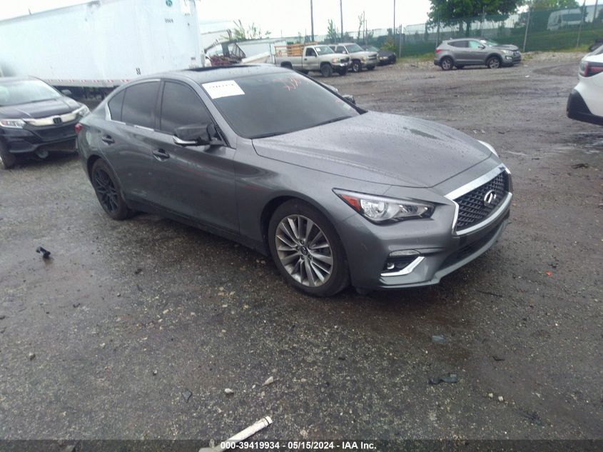 2020 INFINITI Q50 LUXE AWD