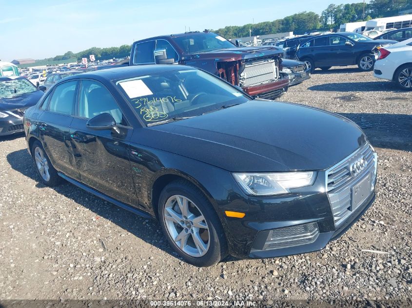 2018 AUDI A4 2.0T PREMIUM/2.0T TECH PREMIUM