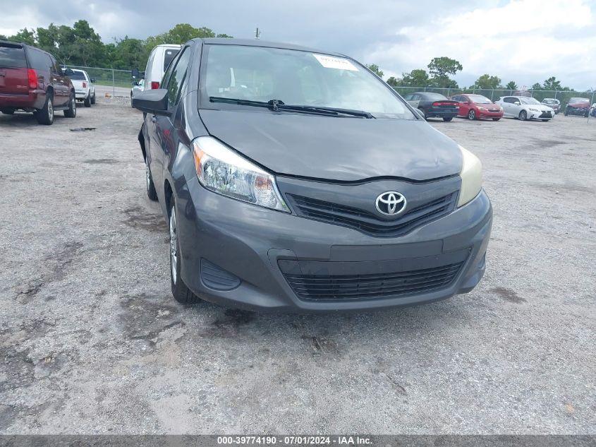 2012 TOYOTA YARIS LE