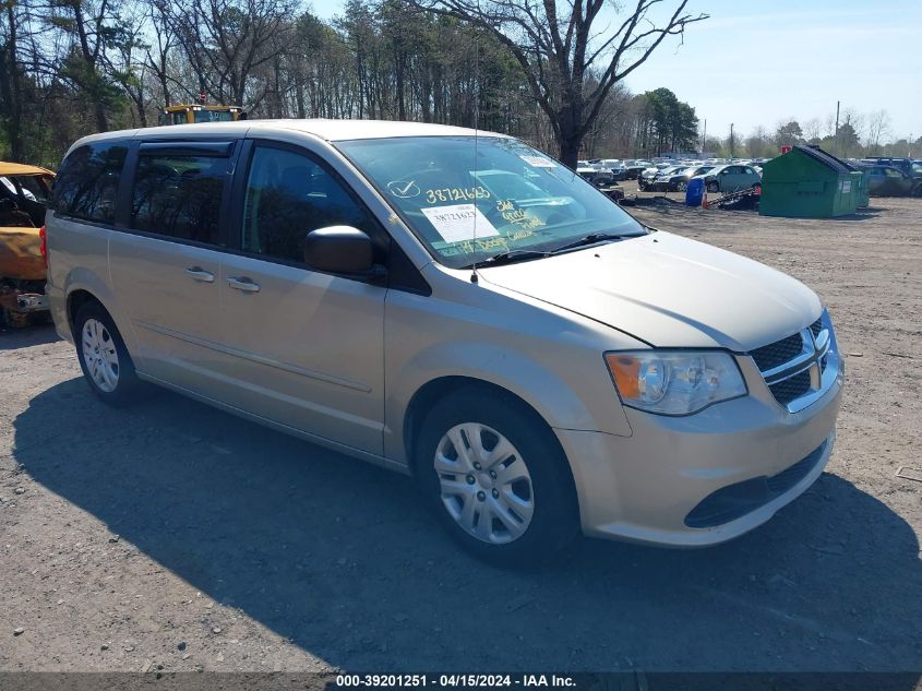 2014 DODGE GRAND CARAVAN AVP/SE