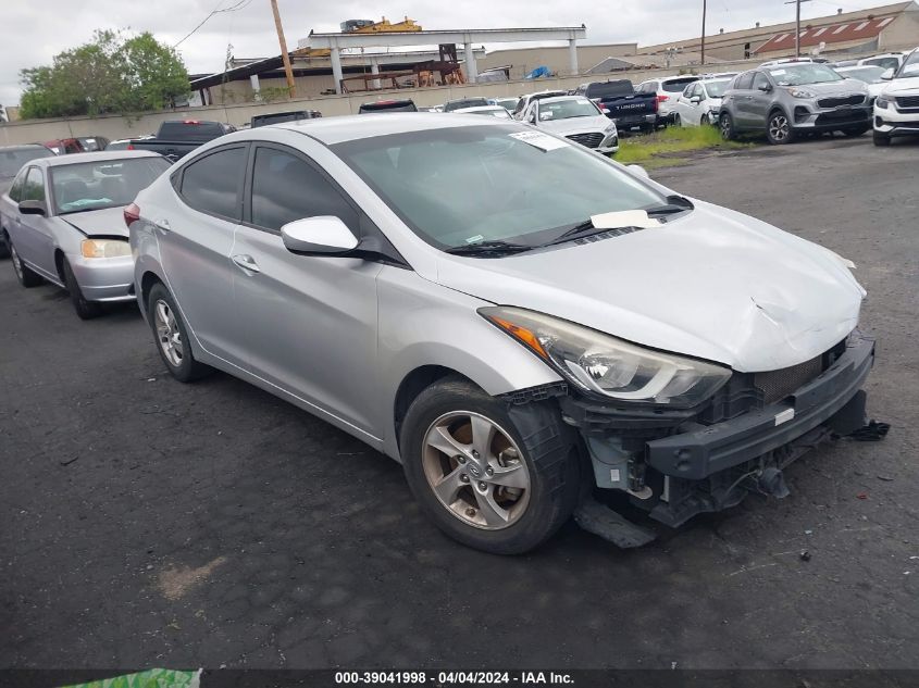 2015 HYUNDAI ELANTRA SE