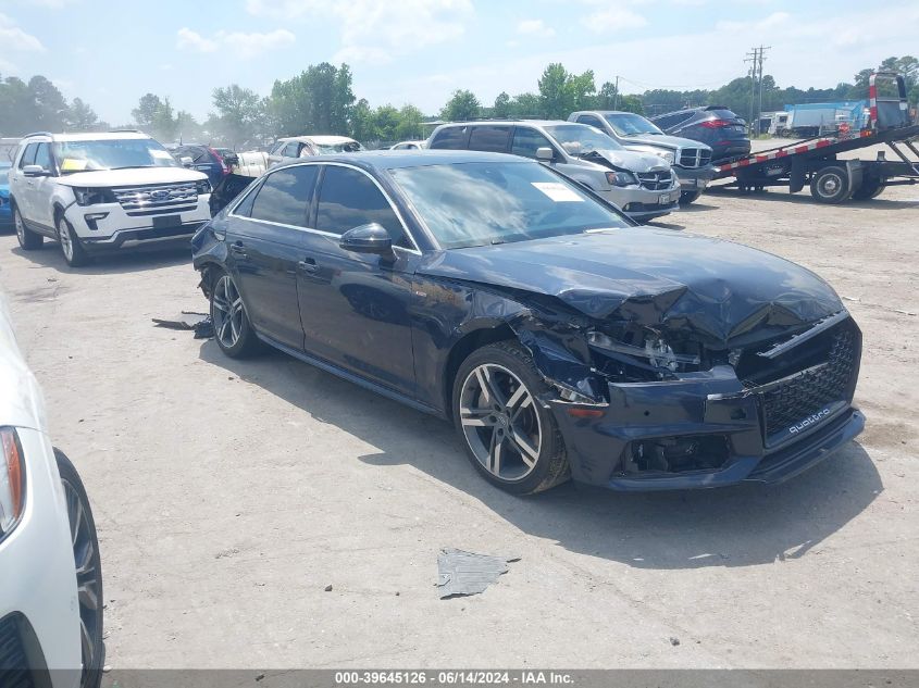 2017 AUDI A4 2.0T PREMIUM