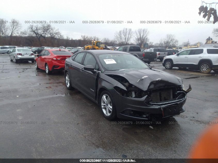 2018 FORD FUSION HYBRID SE