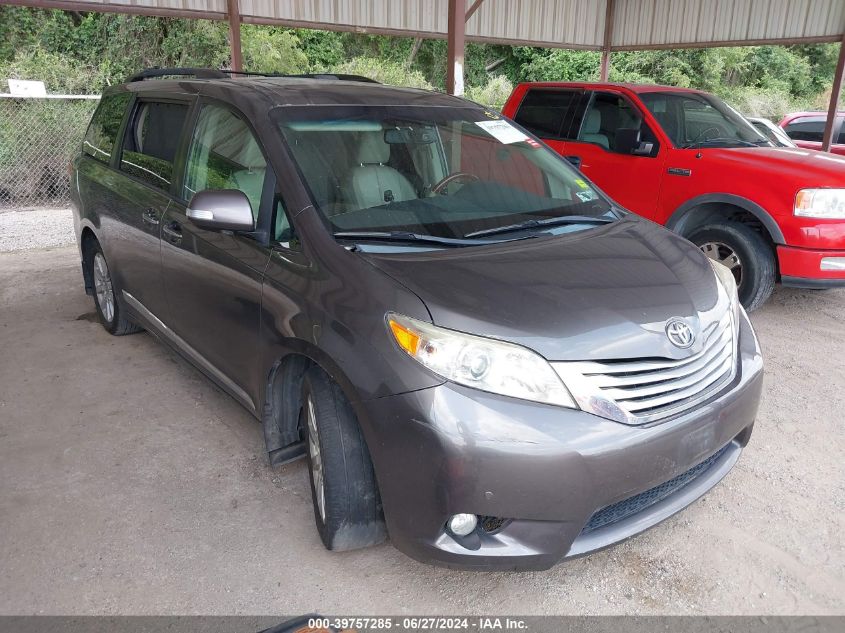 2014 TOYOTA SIENNA LIMITED 7 PASSENGER