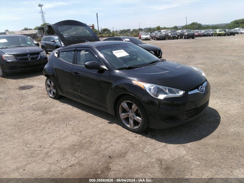 2012 HYUNDAI VELOSTER BASE W/GRAY