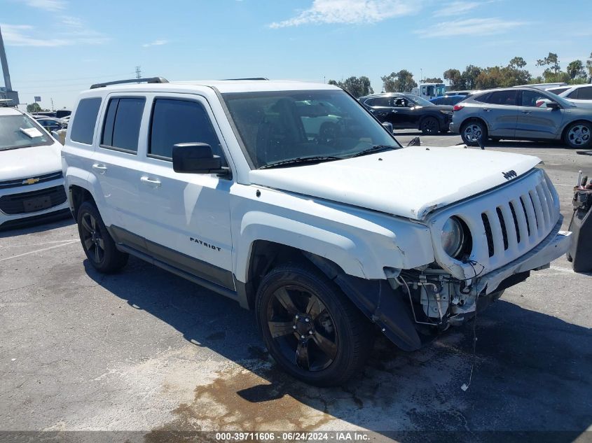 2015 JEEP PATRIOT ALTITUDE EDITION