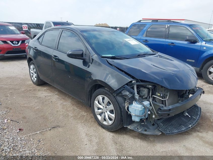 2016 TOYOTA COROLLA LE