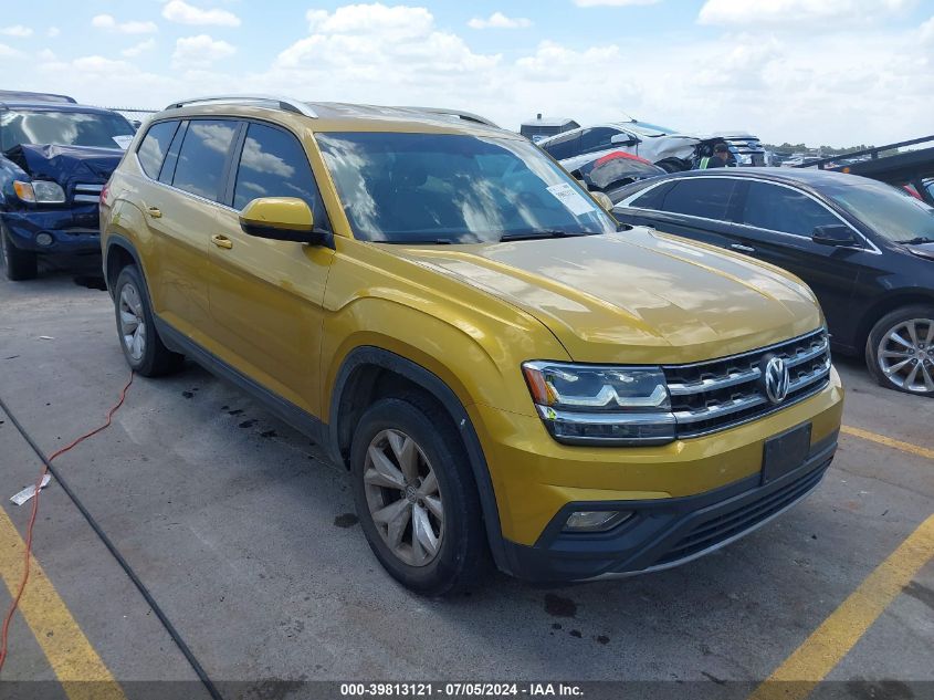 2018 VOLKSWAGEN ATLAS 3.6L V6 SE