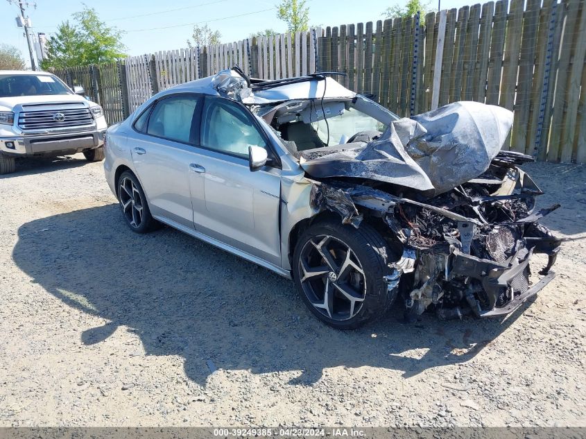 2020 VOLKSWAGEN PASSAT 2.0T R-LINE