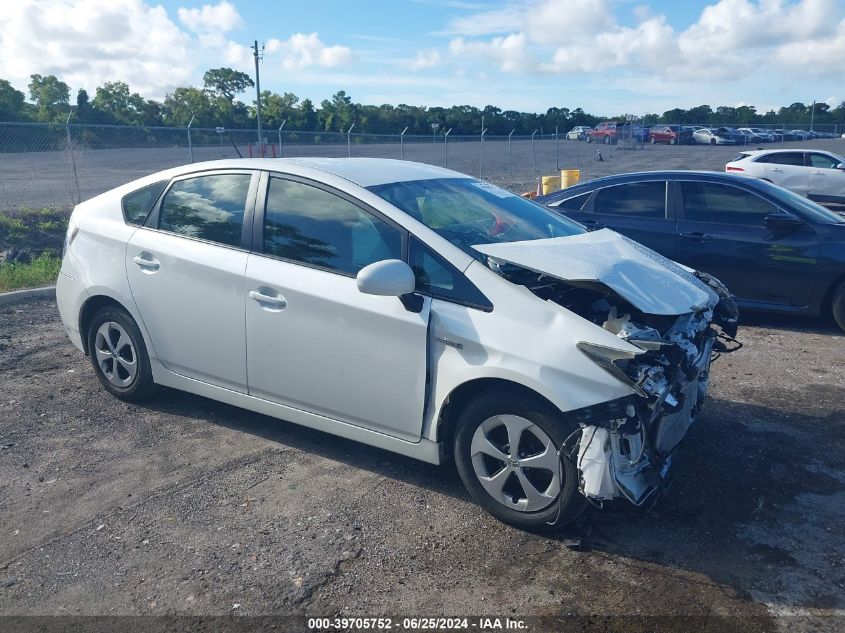 2012 TOYOTA PRIUS THREE