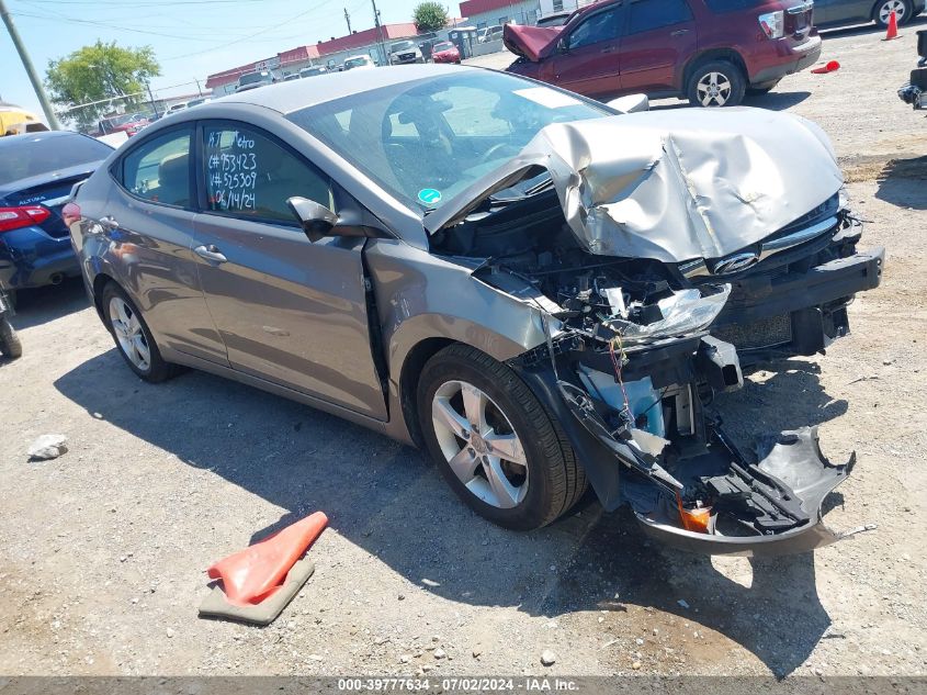 2013 HYUNDAI ELANTRA GLS