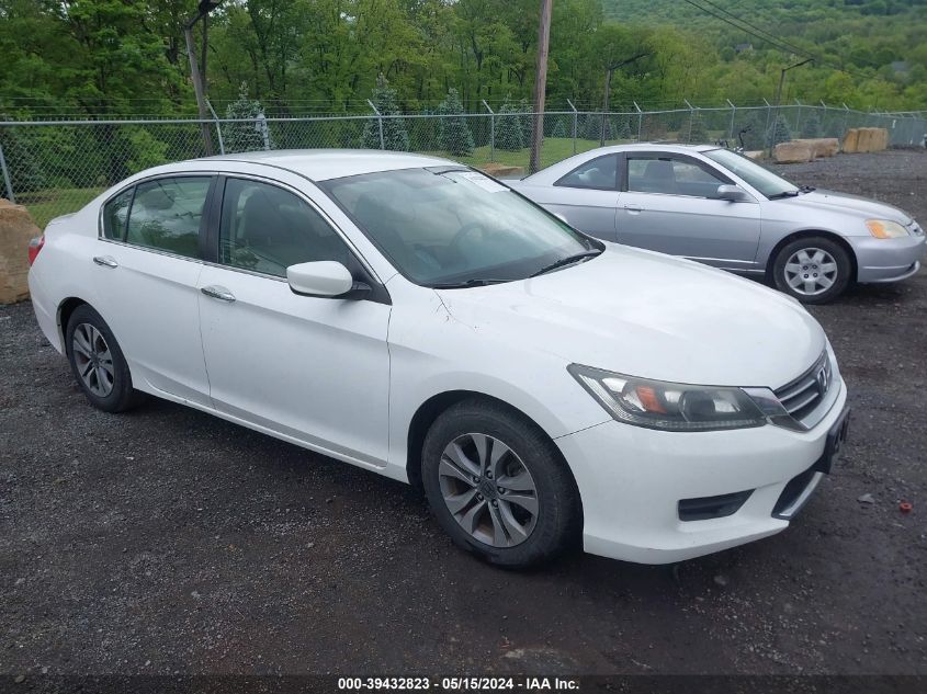 2015 HONDA ACCORD LX