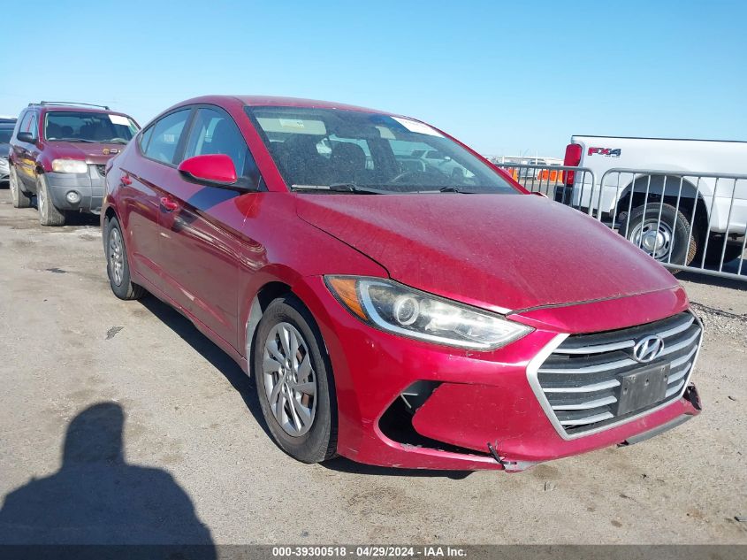 2017 HYUNDAI ELANTRA SE