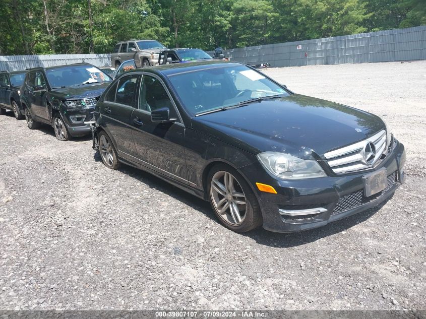 2012 MERCEDES-BENZ C 300 LUXURY 4MATIC/SPORT 4MATIC