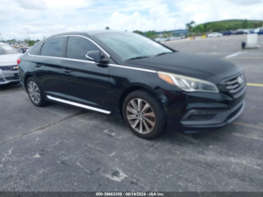 2015 HYUNDAI SONATA SPORT