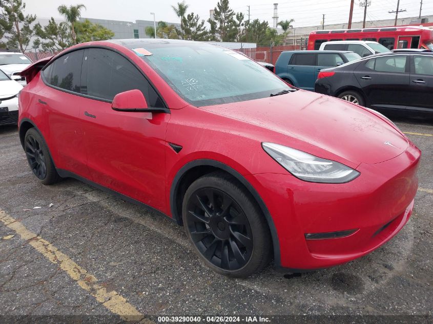 2021 TESLA MODEL Y LONG RANGE DUAL MOTOR ALL-WHEEL DRIVE