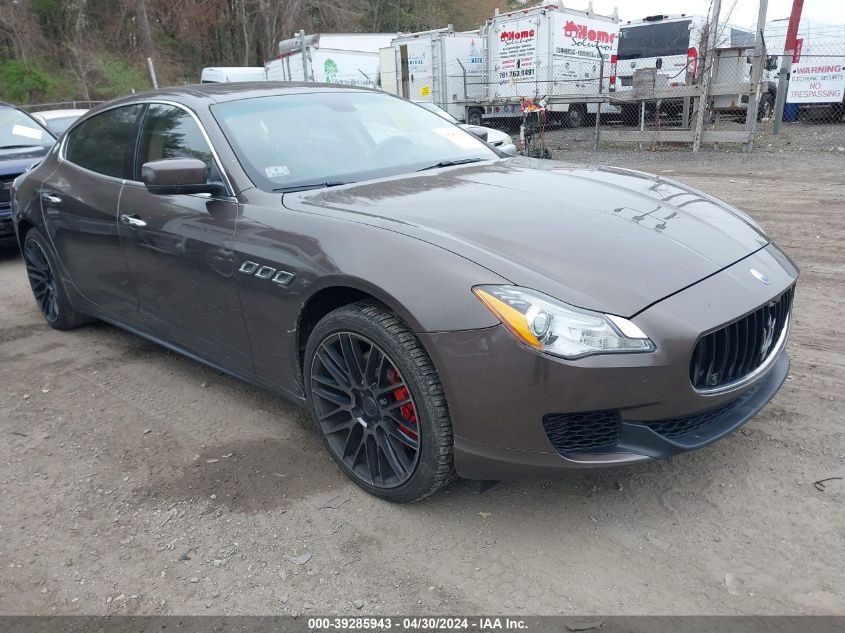 2014 MASERATI QUATTROPORTE S Q4