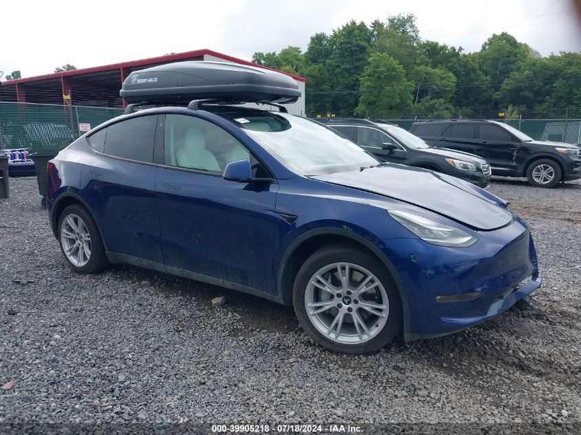 2021 TESLA MODEL Y LONG RANGE DUAL MOTOR ALL-WHEEL DRIVE