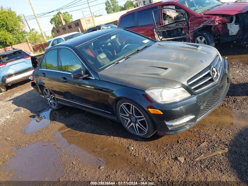 2013 MERCEDES-BENZ C 300 LUXURY 4MATIC/SPORT 4MATIC