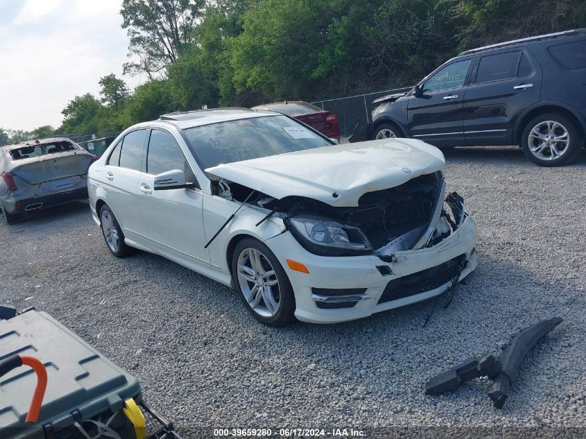 2012 MERCEDES-BENZ C 300 LUXURY 4MATIC/SPORT 4MATIC