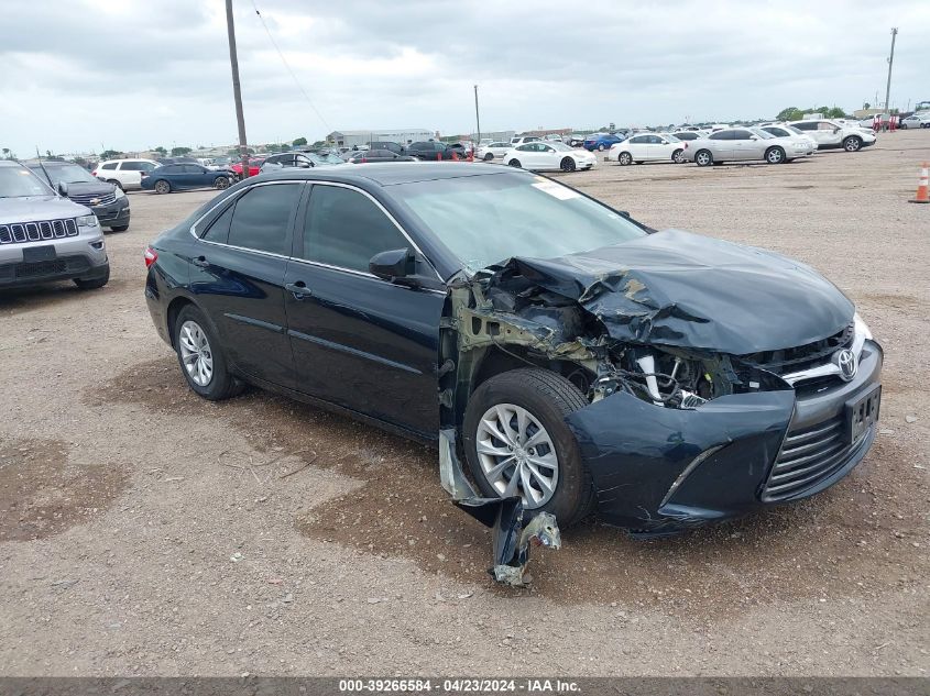 2016 TOYOTA CAMRY LE