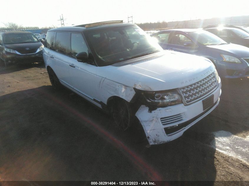 2015 LAND ROVER RANGE ROVER 5.0L V8 SUPERCHARGED